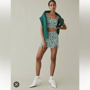 NWOT Reformation Nina Skort in Cilantro Size Medium